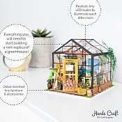 DIY Miniature House: Cathy's Flower House