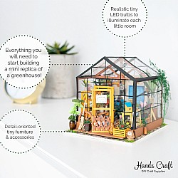 DIY Miniature House: Cathy's Flower House