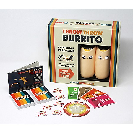 EXPLODING KITTENS Throw Throw Burrito Card Game for sale online 