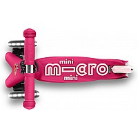 Mini Deluxe LED Pink Scooter