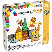 Magna-Tiles® Safari Animals 25 Piece Set
