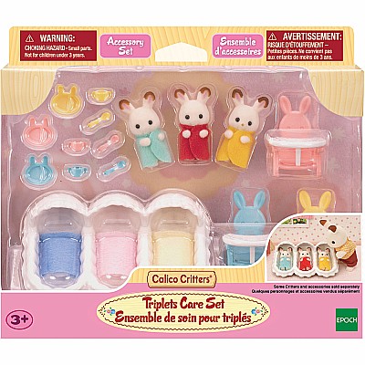 Calico Critters Triplets Care Set