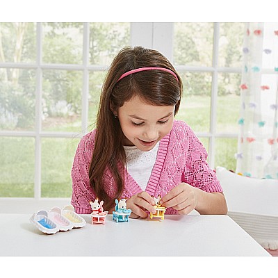 Calico Critters Triplets Care Set