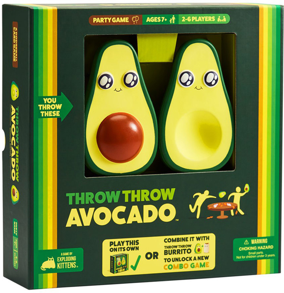Throw Throw Burrito A Dodgeball Card Game - Geppetto's Toys - Exploding  Kittens