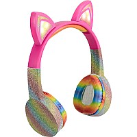 Kiddy Ears LED "Light Up" Bluetooth Headphones