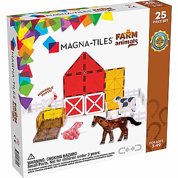 Magna-Tiles Farm Animals Set