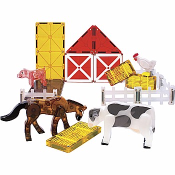 Magna-Tiles Farm Animals Set