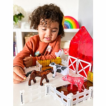 Magna-Tiles Farm Animals Set