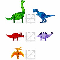 Magna-Tiles® Dinos Set
