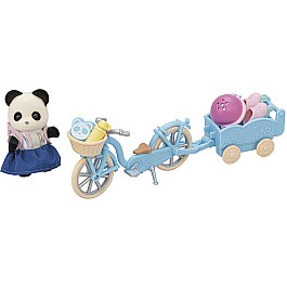 Calico Critters Cycle & Skate Set Panda Girl