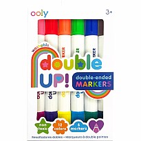 Double Up! Double-Ended Markers - 6 pk