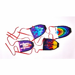 Rubber Band Rocket Kite - 2 pk