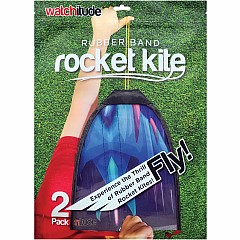 Rubber Band Rocket Kite - 2 pk