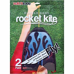 Rubber Band Rocket Kite - 2 pk