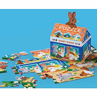 Bunny House 50 pc Puzzle