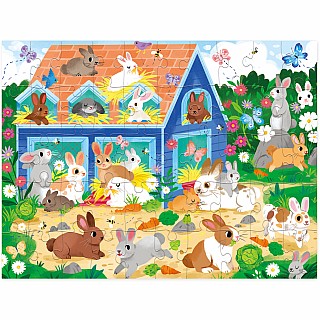 Bunny House 50 pc Puzzle