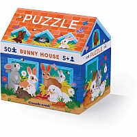 Bunny House 50 pc Puzzle