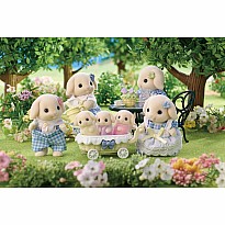 Calico Critters Flora Rabbit Family