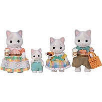 Calico Critters Latte Cat Family