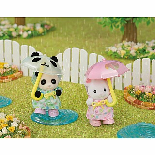 Calico Critters Nursery Friends - Rainy Day Duo