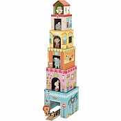 Tower House Stacking Game