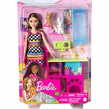 Barbie Doll & Pet Playset