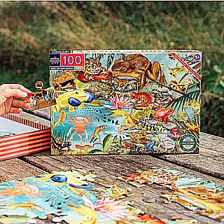 Love of Amphibians, 100 Piece Puzzle