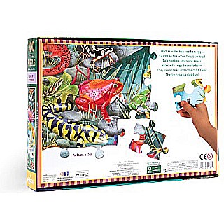 Love of Amphibians, 100 Piece Puzzle