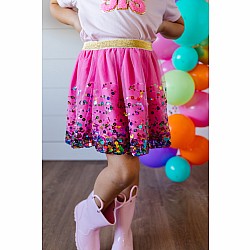 Raspberry Confetti Tutu