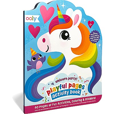 OOLY Unicorn Party! Playful Pages Activity Book