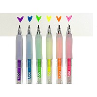 OOLY Jelly Gloss 6 Neon Multi-Surface Deco Gel Pens