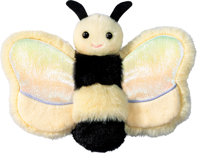 Mini Bug Finger Puppet - Yellow Bumble Bee