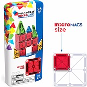 Magna-Tiles microMAGS 26 Piece Travel Set