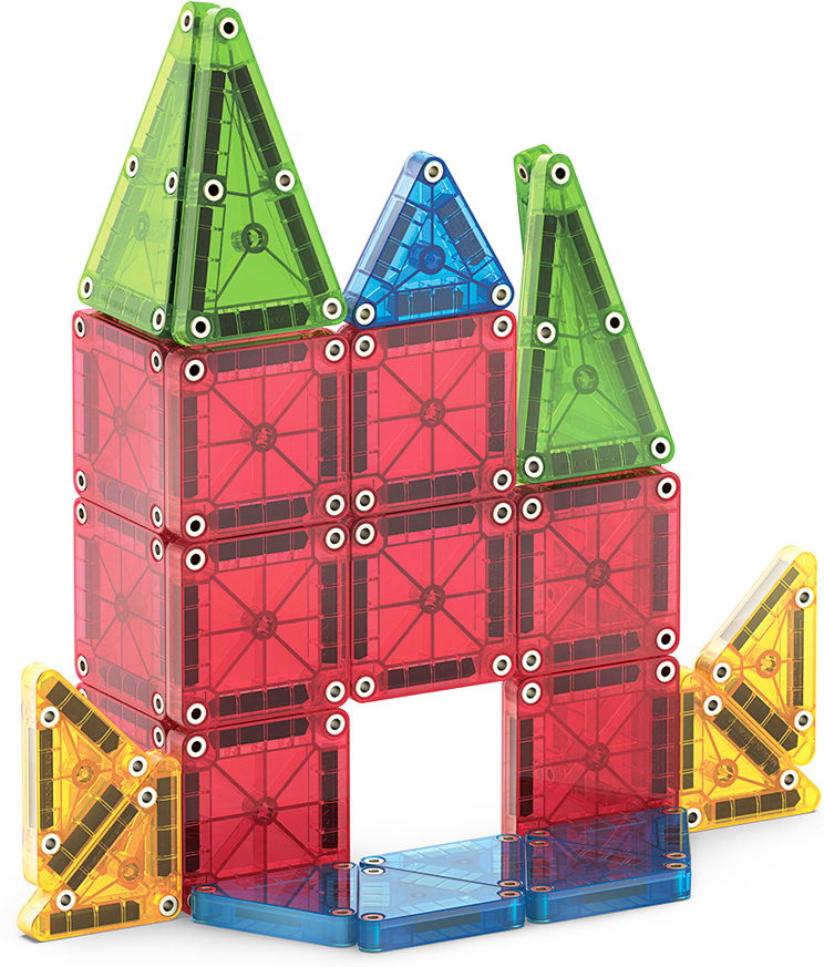 Magna-Tiles microMAGS 26 Piece Travel Set