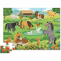 Pretty Ponies Floor Puzzle