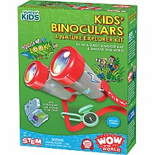 Wow in the World Kids' Binoculars & Nature Explorer Kit