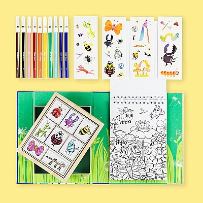 Colouring Set: Backyard Bugs