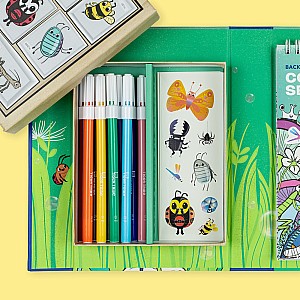 Colouring Set: Backyard Bugs