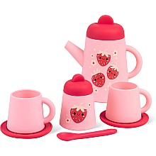 Silicone Tea Set: Strawberry Patch