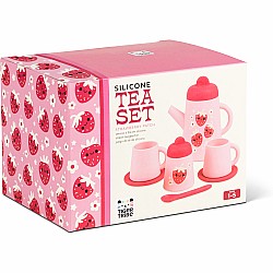 Silicone Tea Set: Strawberry Patch