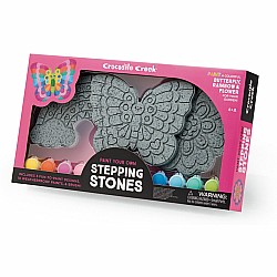 Paint Your Own Stepping Stones - Rainbow Garden