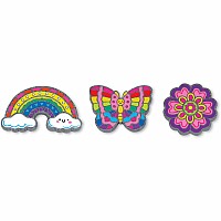 Paint Your Own Stepping Stones - Rainbow Garden