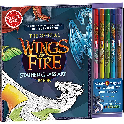 KLUTZ The Official Wings of Fire Stained Glass Art Book