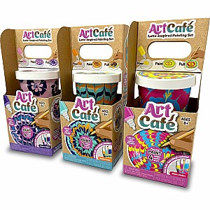 Art Cafe Latte-Inspired Painting Set - Beachy Colors