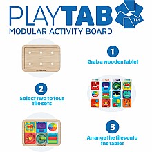 PlayTab - Modular, Sensory, Activity Board