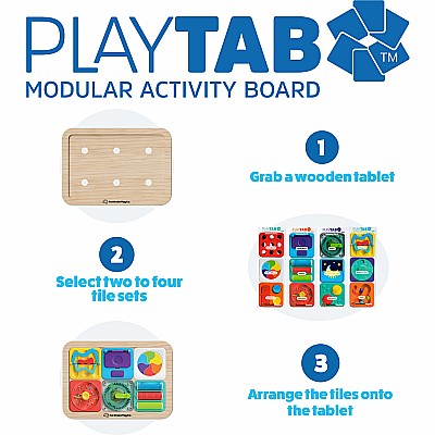 PlayTab - Modular, Sensory, Activity Board