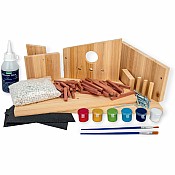 Modern Birdhouse Woodworking Kit