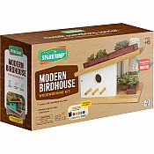 Modern Birdhouse Woodworking Kit