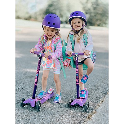 Micro Kickboard Maxi Deluxe LED Scooter