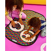 Giant Rainbow Sequins Sensory Toy